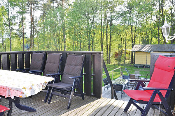 Feriehusets terrasse Feriehusets terrasse